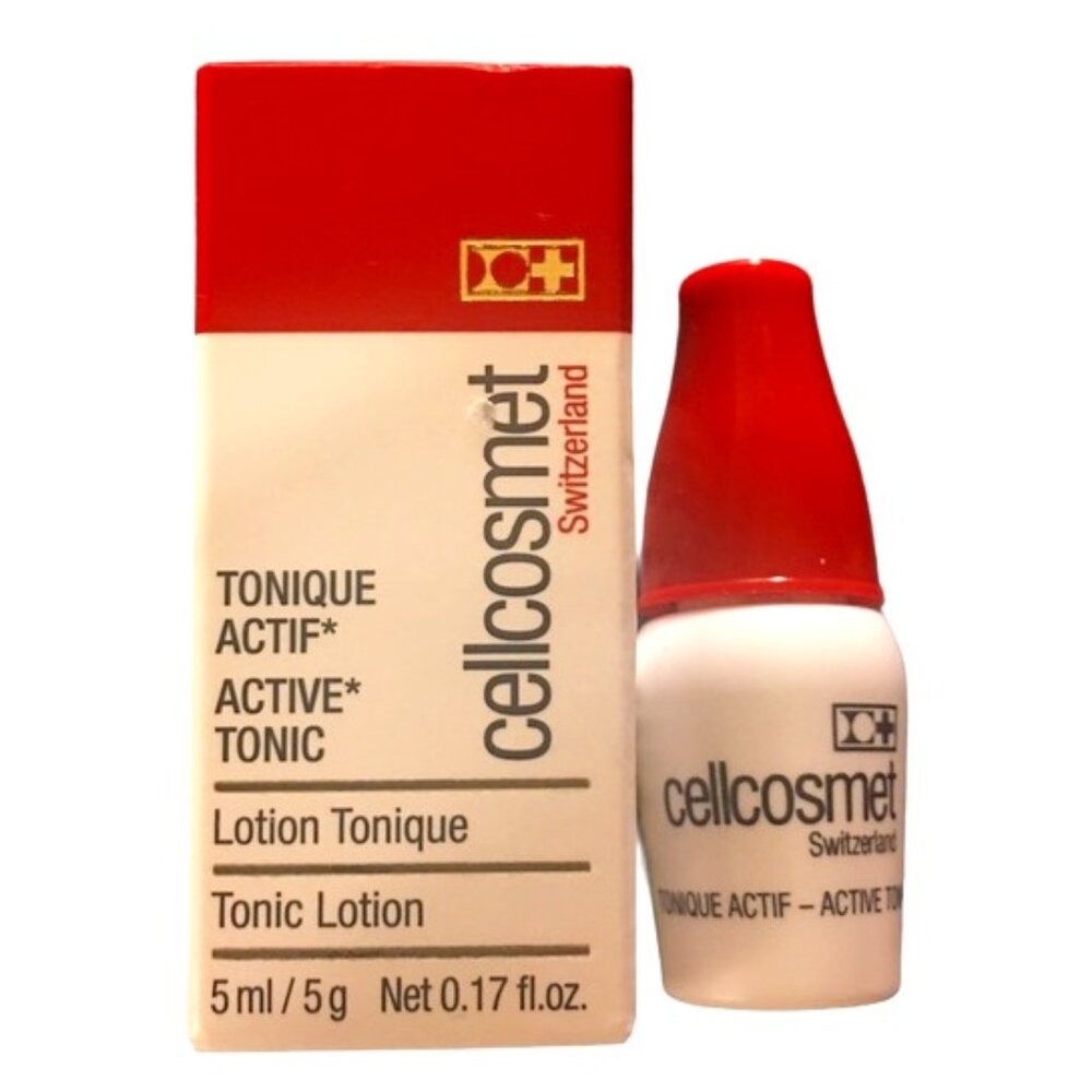 🌈4/$20 NIB Cellcosmet Switzerland Active Tonic Deluxe Travel Size 5ml